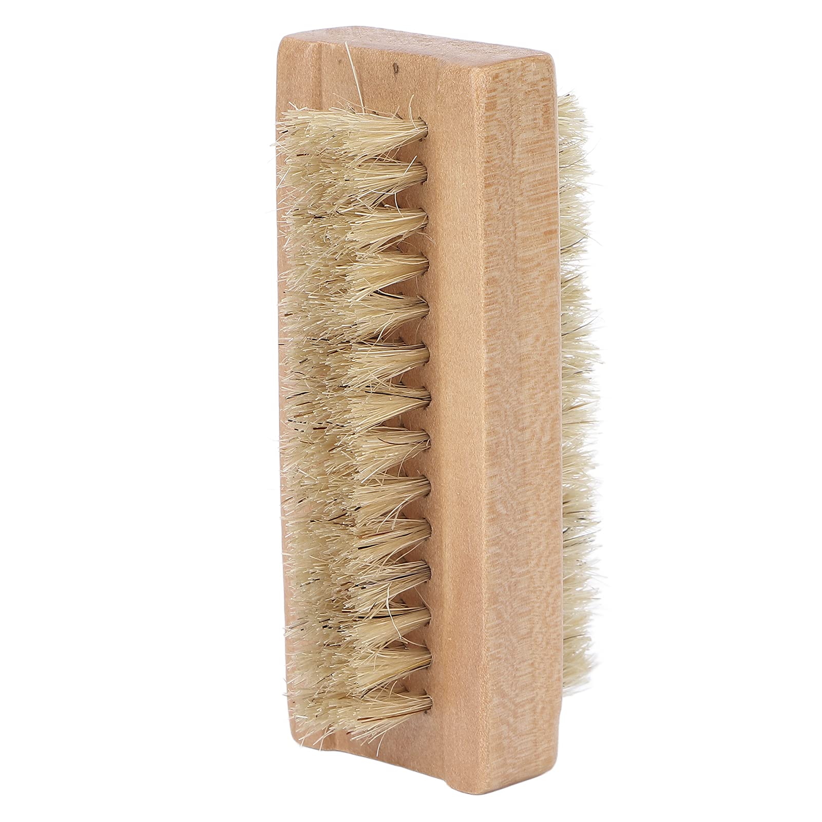 Double-Sided Wooden Nail Cleaner Brush for Manicure & Pedicure - Cuticle Scrubber, Fingernail & Toenail Cleaning Kit - Perfect for Home Spa, Salon Care & Travel Hygiene