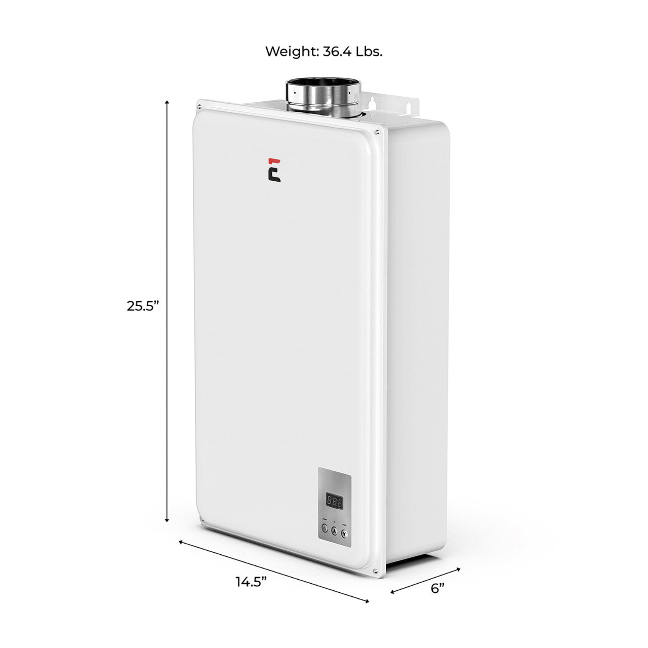 Eccotemp 45HI NG 6.8 GPM Natural Gas Tankless Water Heater - High Efficiency On-Demand Hot Water System for Home, RV & Outdoor Use (Open Box)