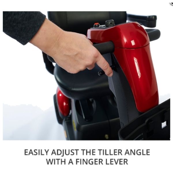 Golden Technologies Buzzaround LX 4 Wheel Mobility Scooter - Lightweight & Foldable Electric Scooter for Adults & Seniors - Perfect for Shopping, Travel & Outdoor Activities