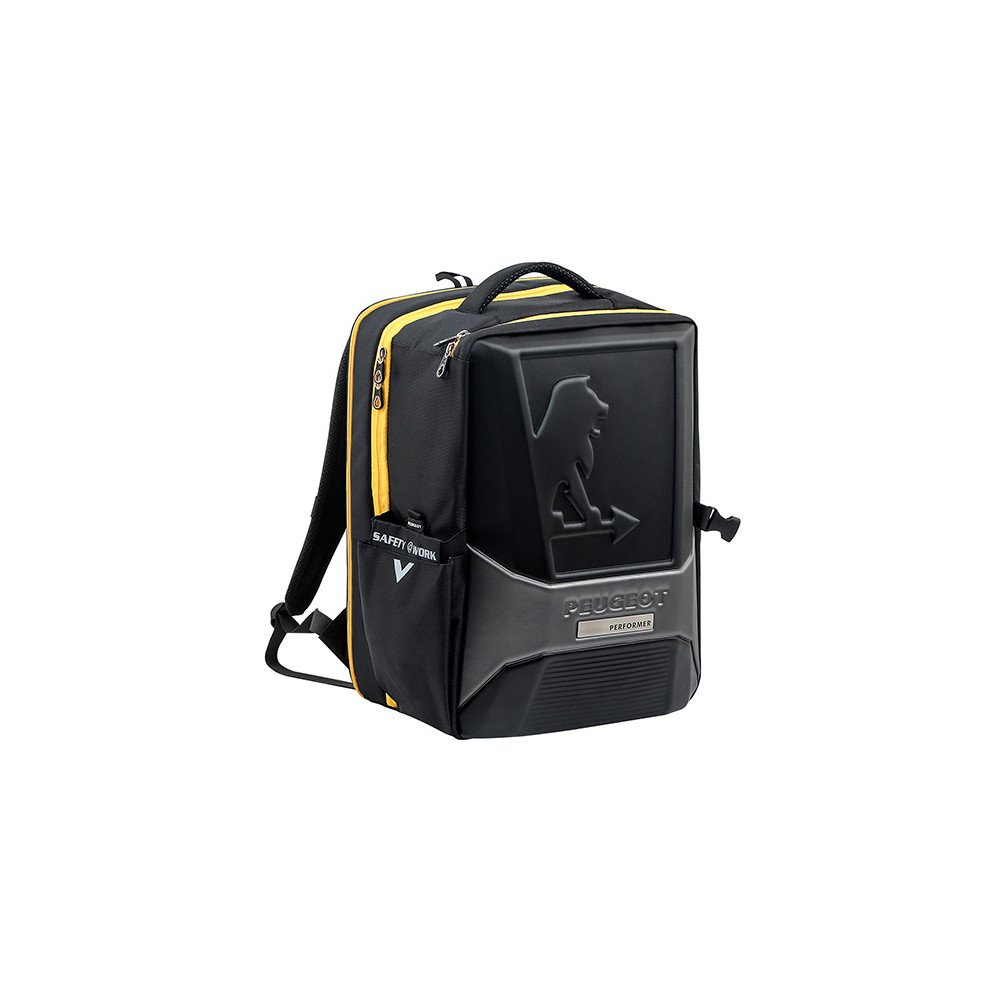 Peugeot 250307 Performer Backpack for Drills & Shoes - 27L Gray Large Tool Storage Bag | Perfect for Construction, DIY Projects & Outdoor Work
