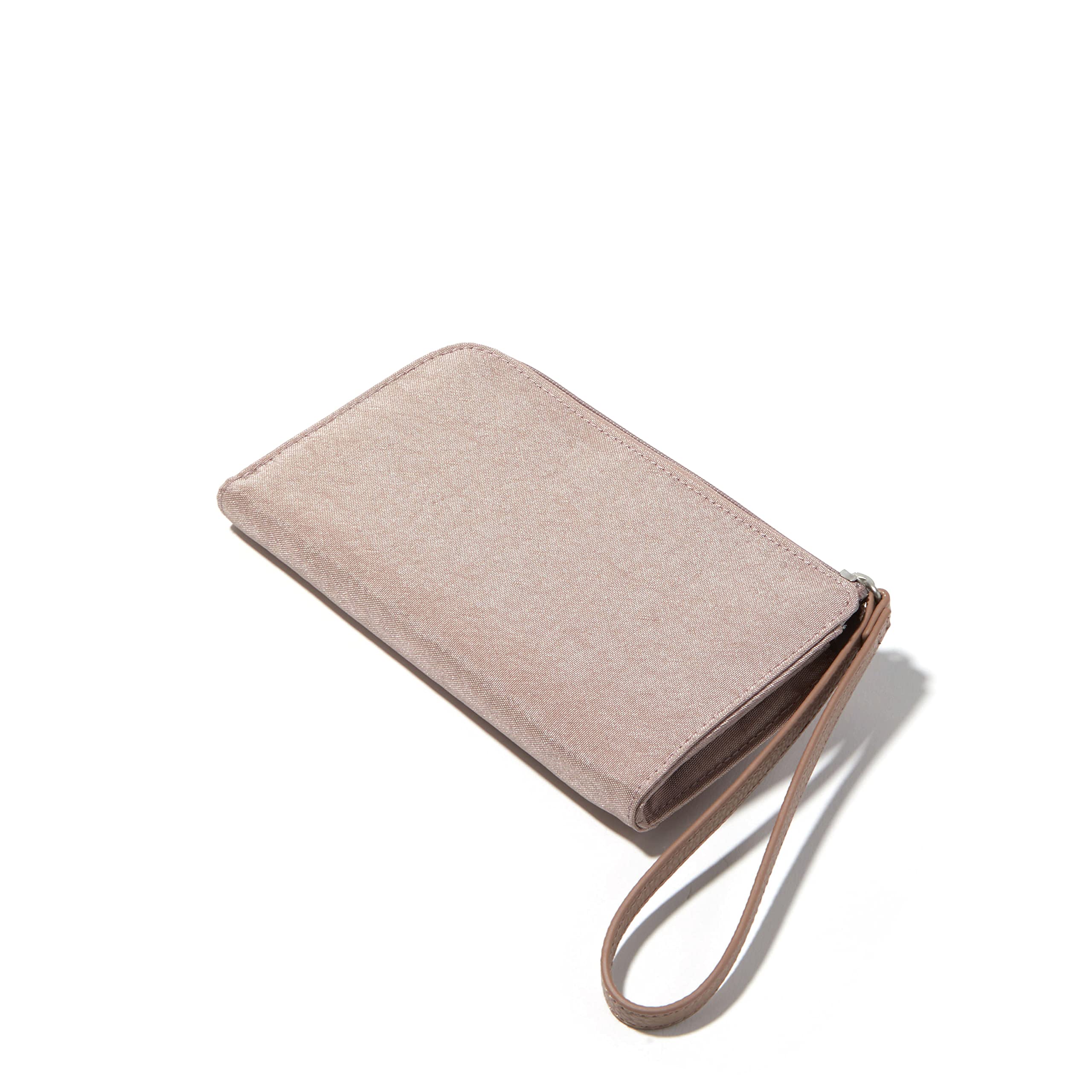 Baggallini Women's Zip Around Wallet - RFID Blocking Travel Wallet with Multiple Card Slots & ID Window - Perfect for Everyday Use, Business Trips, and International Travel