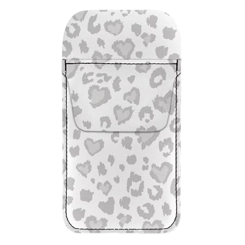 Gray Leopard Print