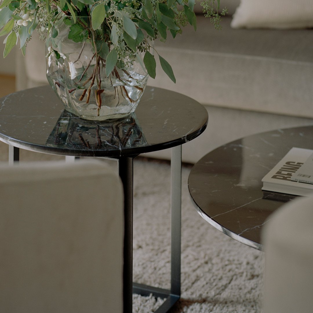 Florence Side Table - Modern End Table with Storage Shelf for Living Room, Bedroom, or Office - Perfect for Coffee, Books, and Decor