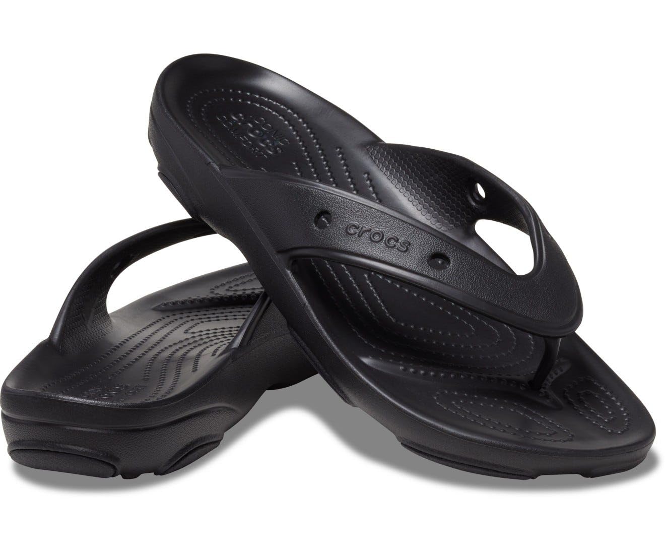 Crocs Unisex-Adult All-Terrain Flip Flops - Comfortable Waterproof Sandals for Men & Women - Perfect for Beach, Pool, Travel & Outdoor Adventures
