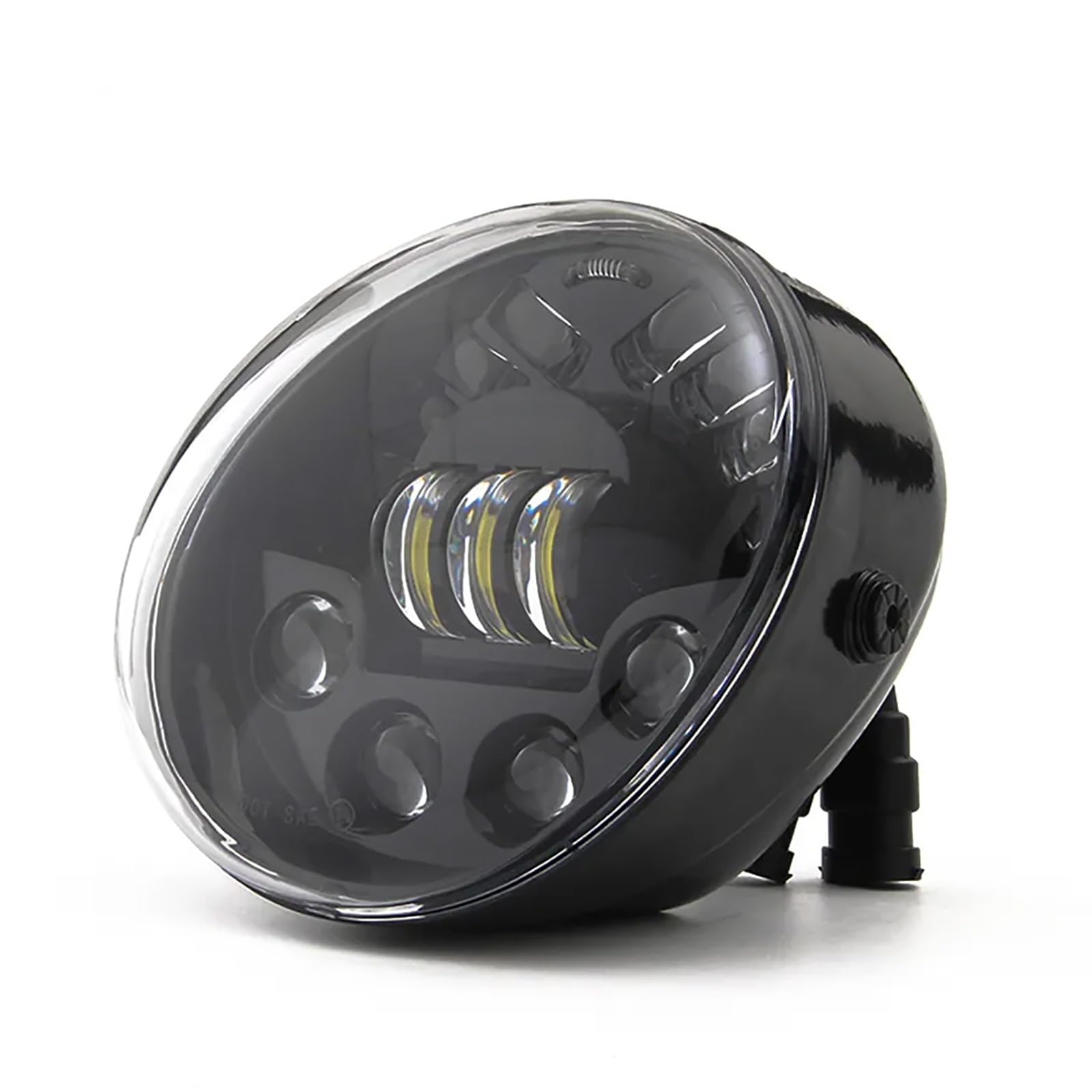 SKTYANTS LED Headlight for Harley-Davidson VRSCA V-Rod Motorcycle - High Brightness Waterproof Headlamp Replacement - Black Motorcycle Accessories for Night Riding & Off-Road Adventures