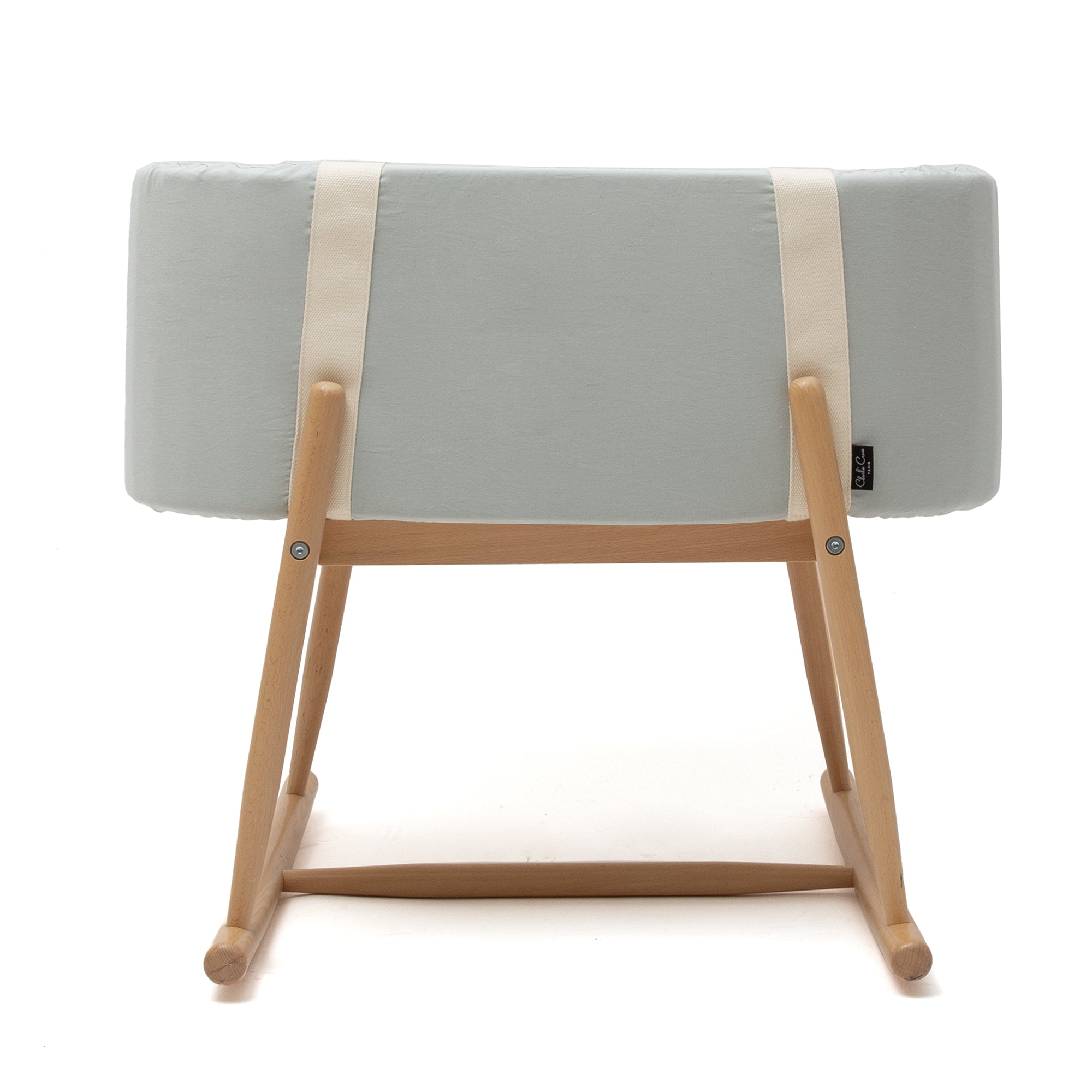 Charlie Crane KUKO Baby Bassinet - Modern Wooden Crib for Newborns & Infants - Portable Nursery Bed for Bedroom, Nursery, or Travel - Perfect Baby Shower Gift