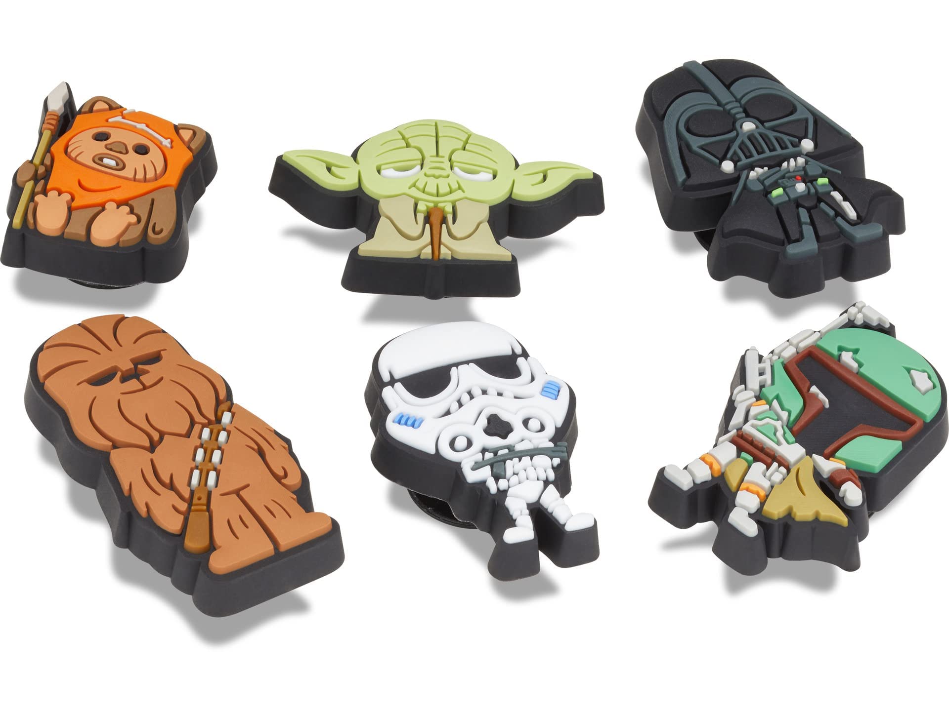 Crocs Jibbitz Multi-Pack Star Wars Shoe Charms | Official Disney Licensed Accessories | Fun Decorative Clips for Crocs Shoes | Perfect for Kids & Adults | Great for Cosplay, Gifts & Everyday Wear