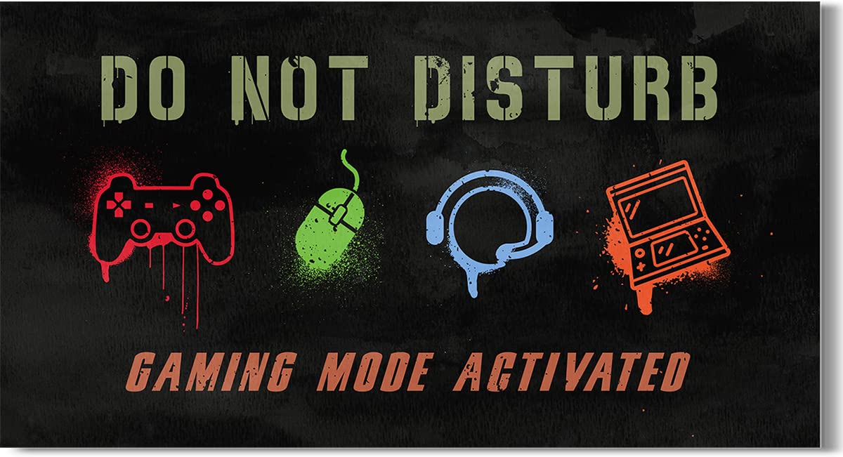 Do Not Disturb Gaming Mode Activated