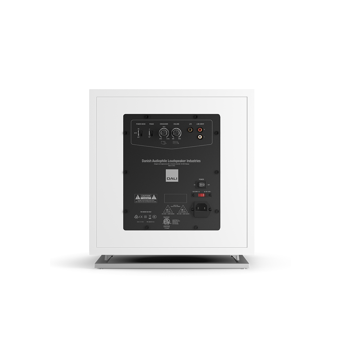 Dali SUB E 12 F 12 Powered Subwoofer - High Performance 12-Inch Home Theater Subwoofer for Movies, Music & Gaming