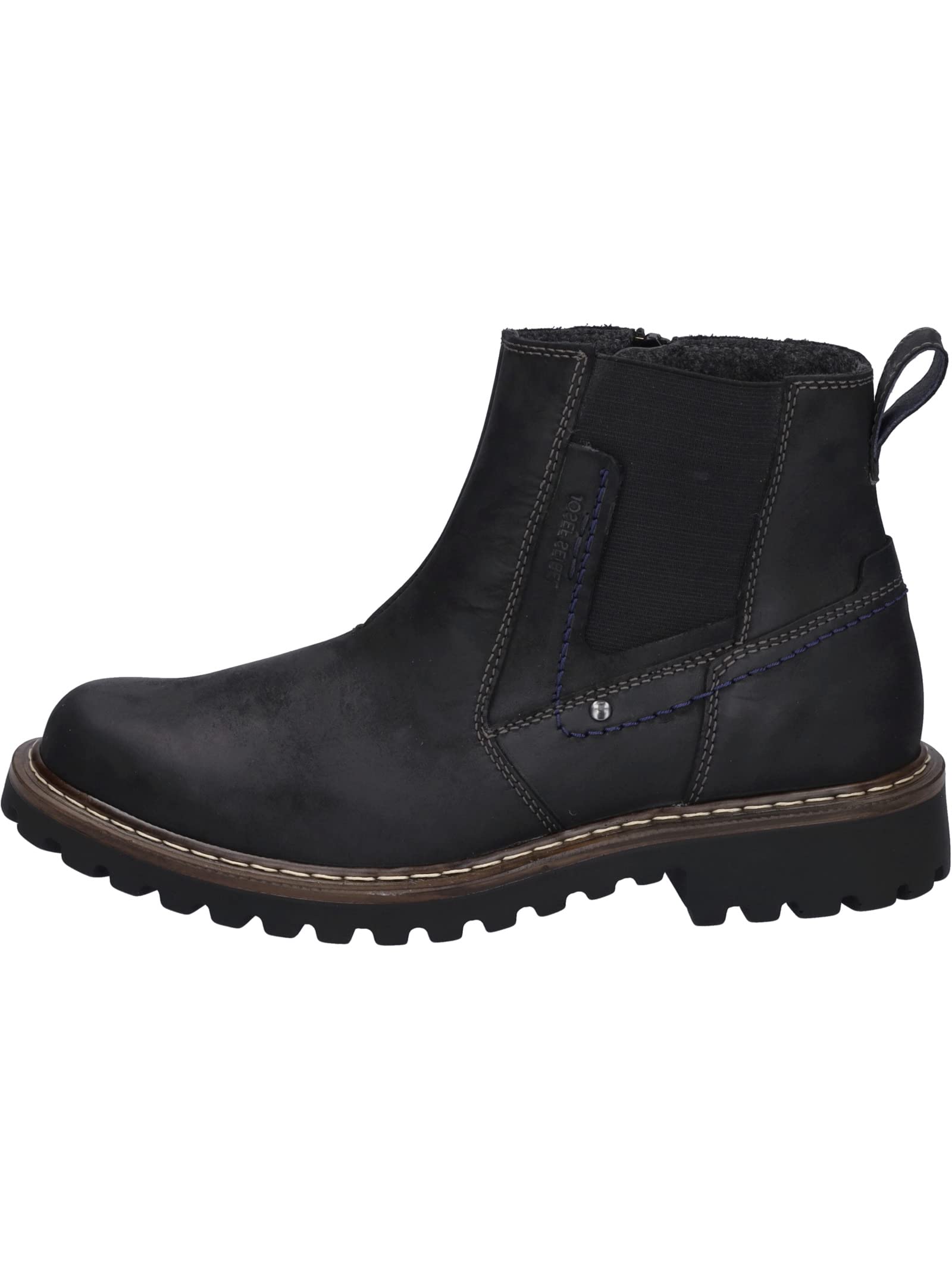 Josef Seibel Men's Ankle Boots Chance 49 - Comfortable Casual Shoes with Removable Insole, Regular Width G - Perfect for Work, Travel & Everyday Wear
