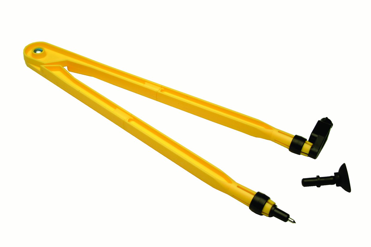 Helix Blackboard and Whiteboard Compass - Professional Drawing Tool for Geometry, Math & Art Classes - Perfect for Teachers, Students & Artists