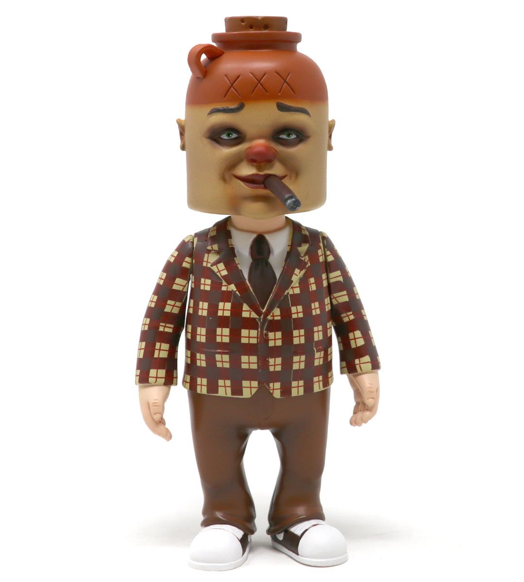 Original Jug Head Bob Dob - Vintage Style Bobblehead for Collectors & Fans - Perfect for Home Decor, Office Display, and Gifts