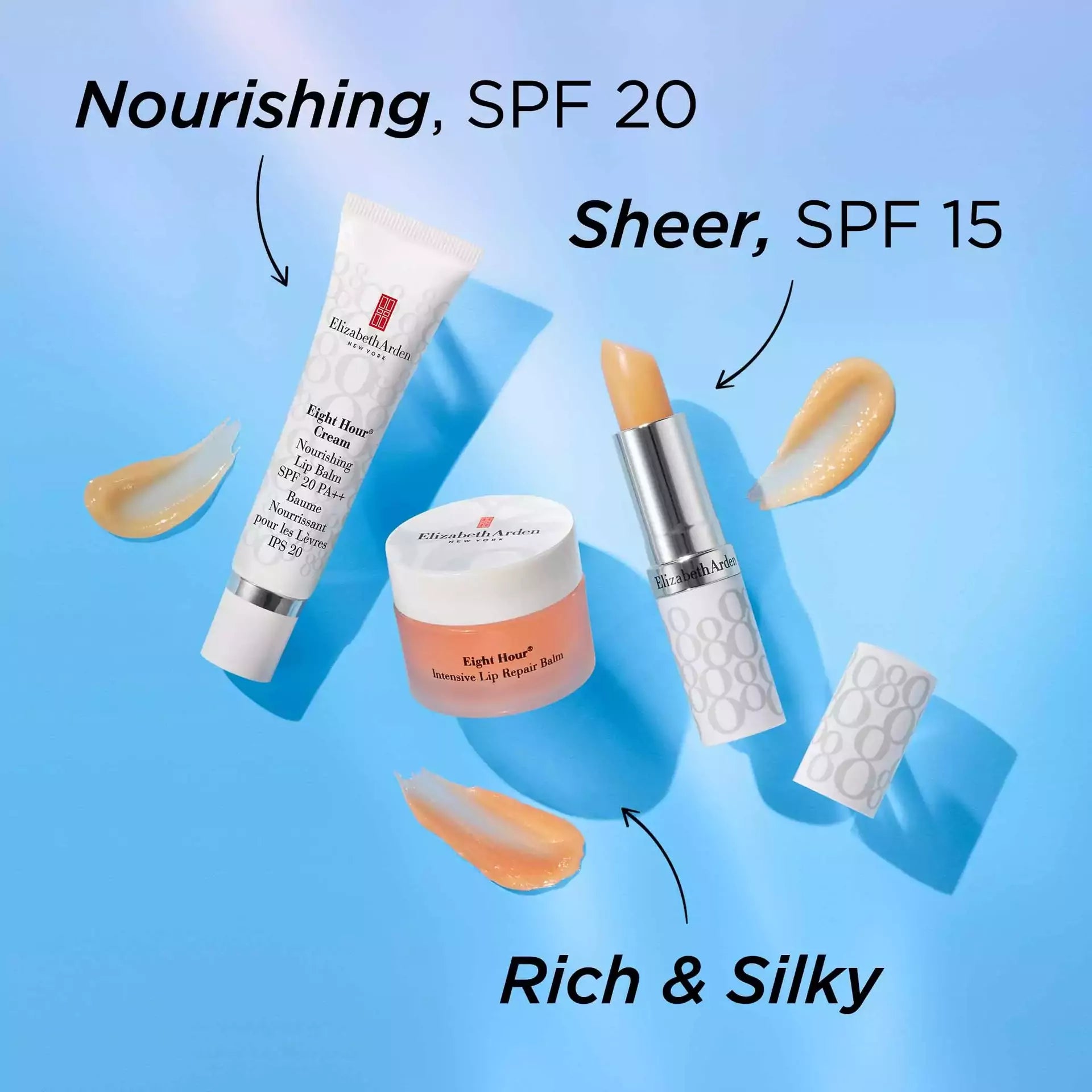 Eight Hour Cream Intensive Lip Repair Balm - Hydrating & Soothing Lip Treatment for Dry, Chapped Lips - Perfect for Winter, Travel & Daily Use