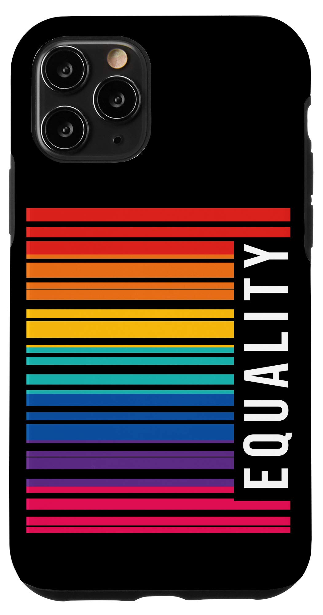 iPhone 11 Pro Case - LGBT Pride Rainbow Design Protective Phone Cover for LGBTQ+ Community | Perfect for Pride Events, Daily Use & Showing Support