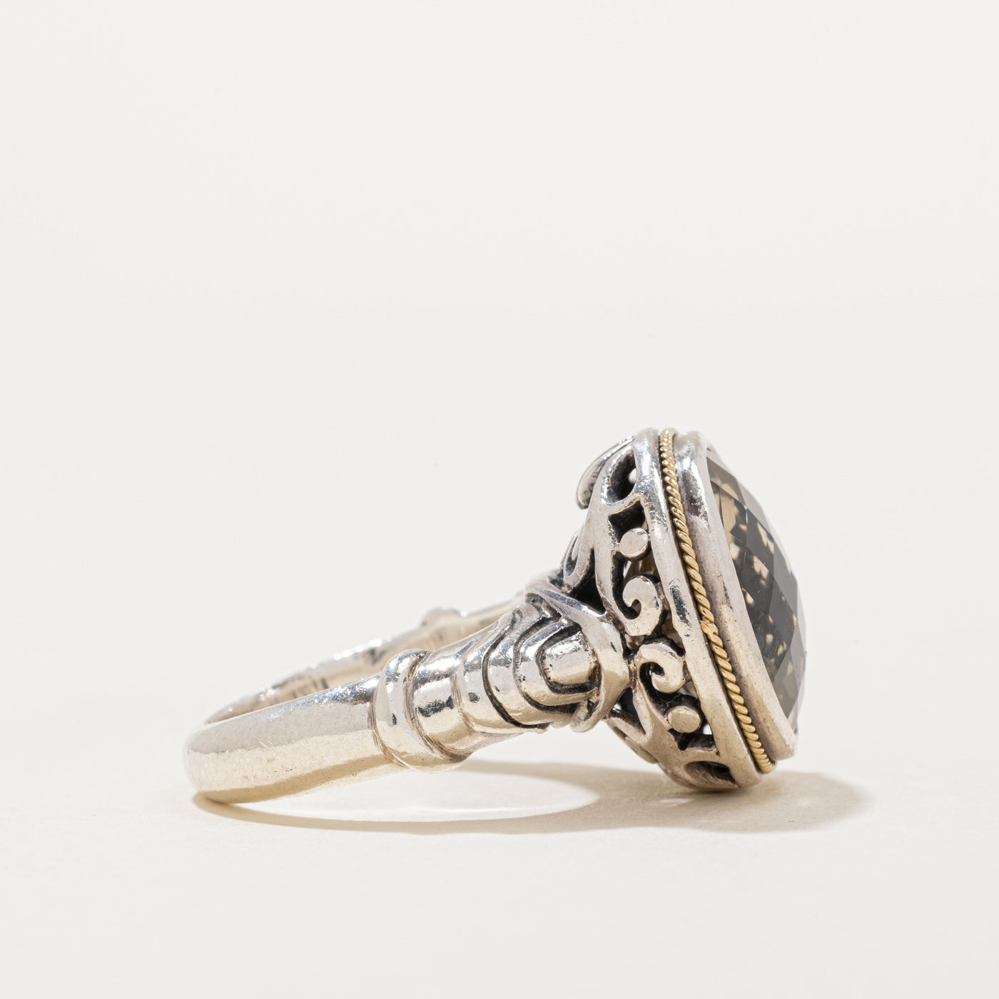 Effy 8.50ct Quartz Cocktail Ring - Size 6 | Elegant Statement Jewelry for Women | Perfect for Parties, Weddings & Special Occasions