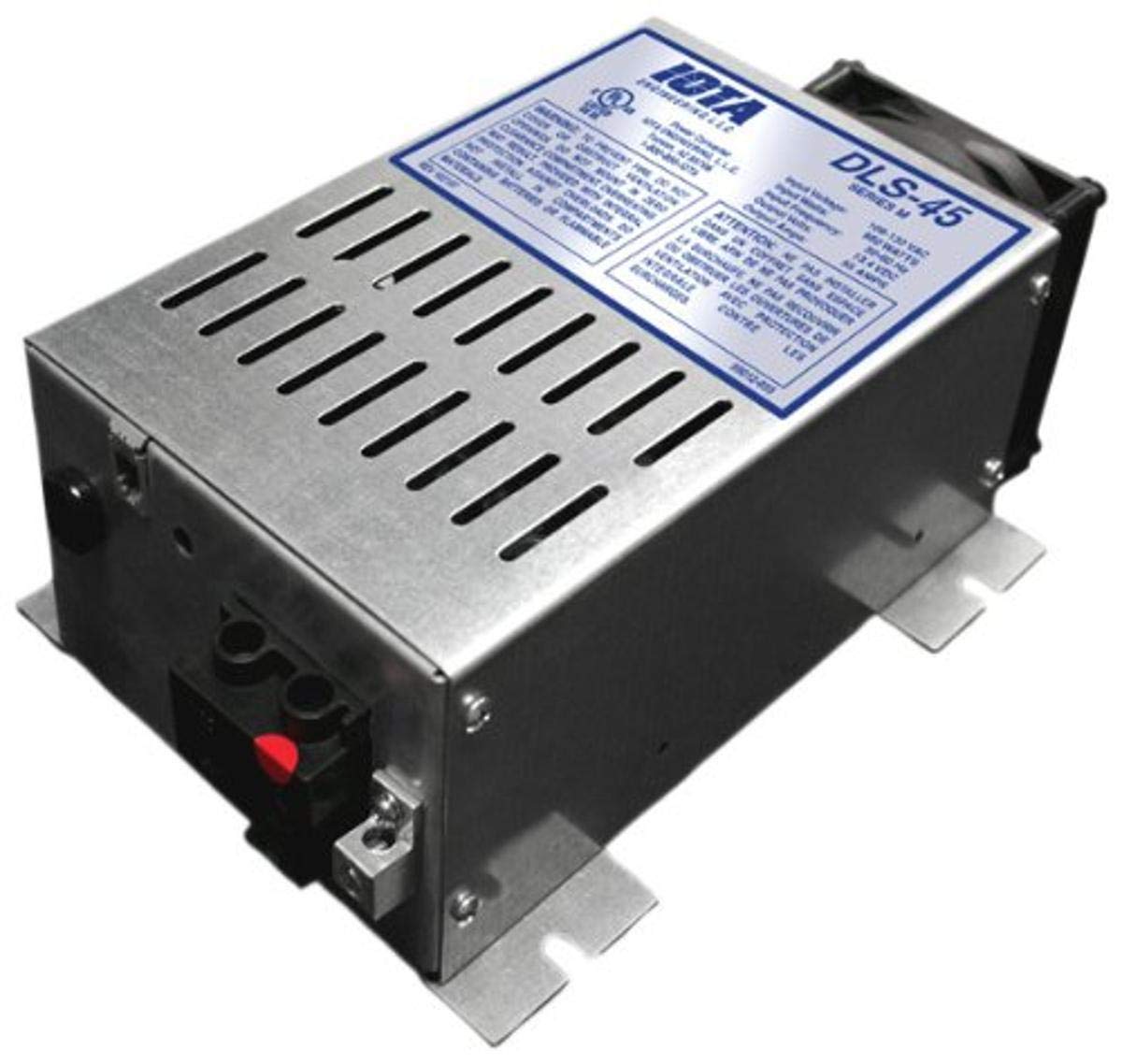 IOTA Engineering DLS-75 12V 75A Power Converter & Battery Charger for RVs, Boats, and Off-Grid Power Systems - Reliable DC Power Supply for Camping, Marine & Emergency Use