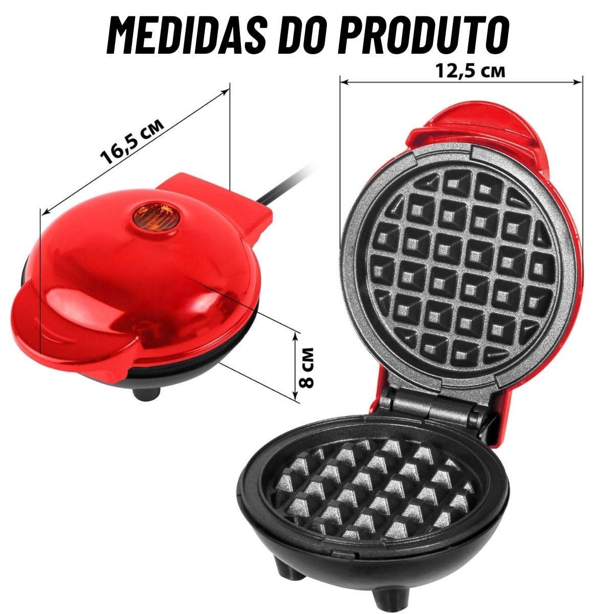 Professional Non-Stick 110V Electric Waffle Maker Machine - Perfect for Breakfast, Brunch, and Family Gatherings