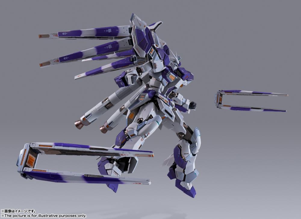 Bandai Metal Build RX-93 v2 Hi-Nu Gundam Action Figure - Premium Collectible Model for Gundam Fans & Anime Collectors | Perfect for Display, Gifts, and Anime-Themed Decor