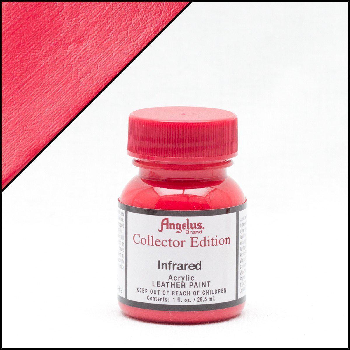 Angelus Infrared Leather Paint - Premium Leather Dye for Shoes, Bags & Accessories - Ideal for DIY Leather Repair & Customization Projects