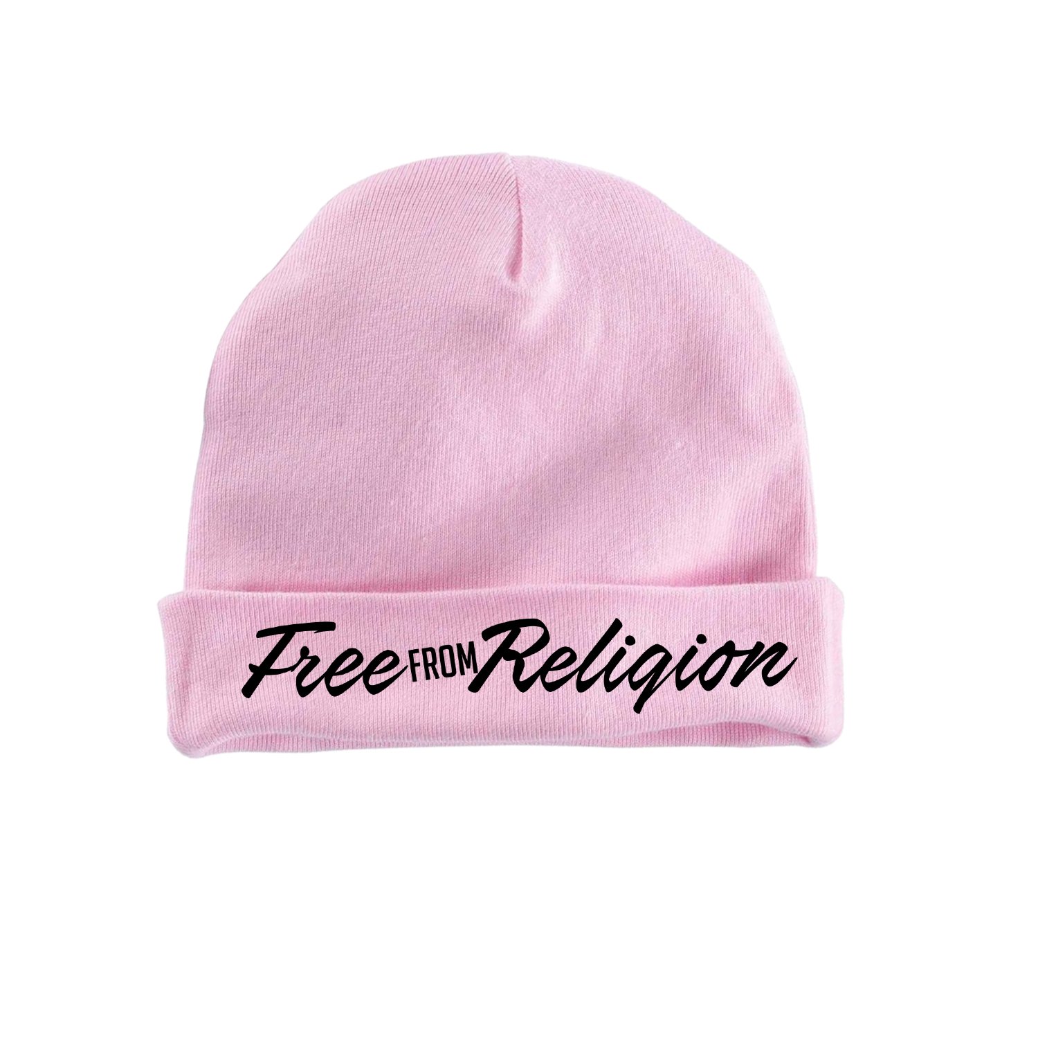 EvolveFISH Atheist Baby Beanie Hat - Soft Cotton Infant Toddler Cap for Boys & Girls - Perfect for Outdoor Activities, Winter Warmth & Secular Parenting