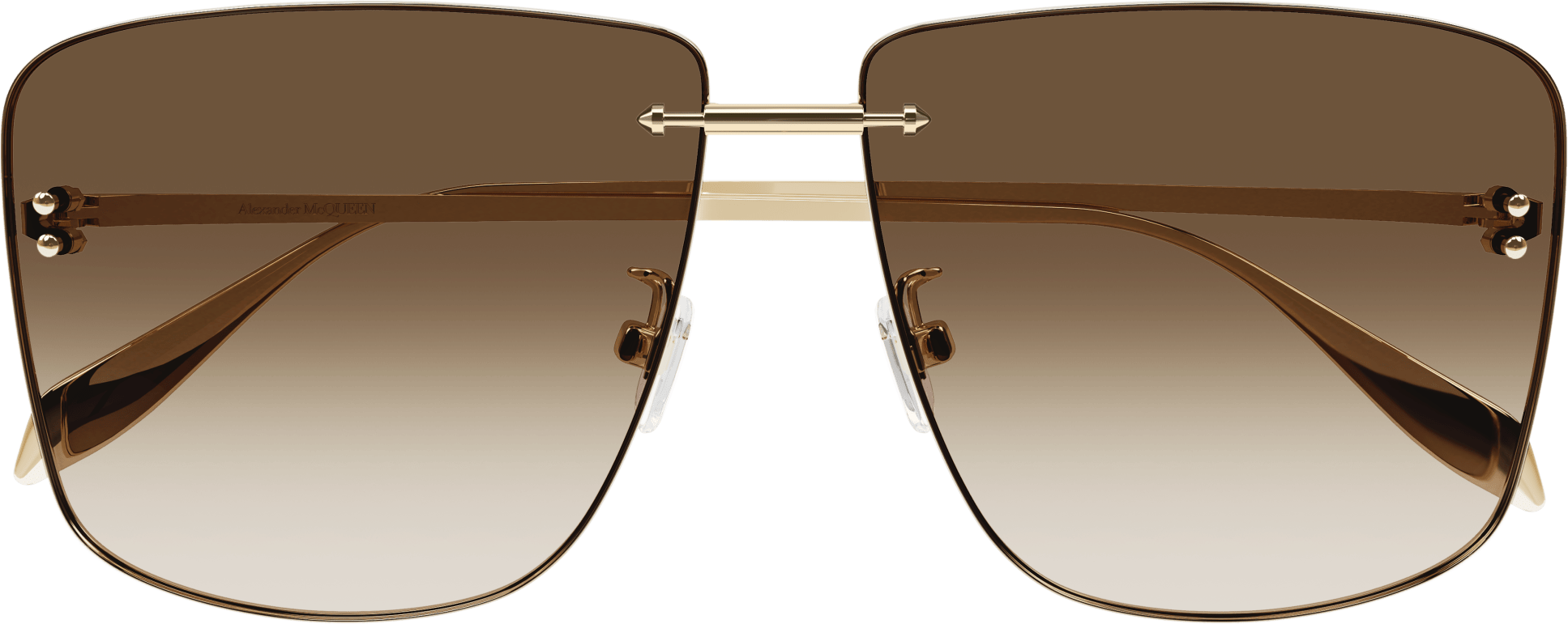 Alexander McQueen AM0343S Sunglasses - Luxury Designer Shades for Men & Women - UV Protection & Polarized Lenses - Perfect for Driving, Travel & Outdoor Activities