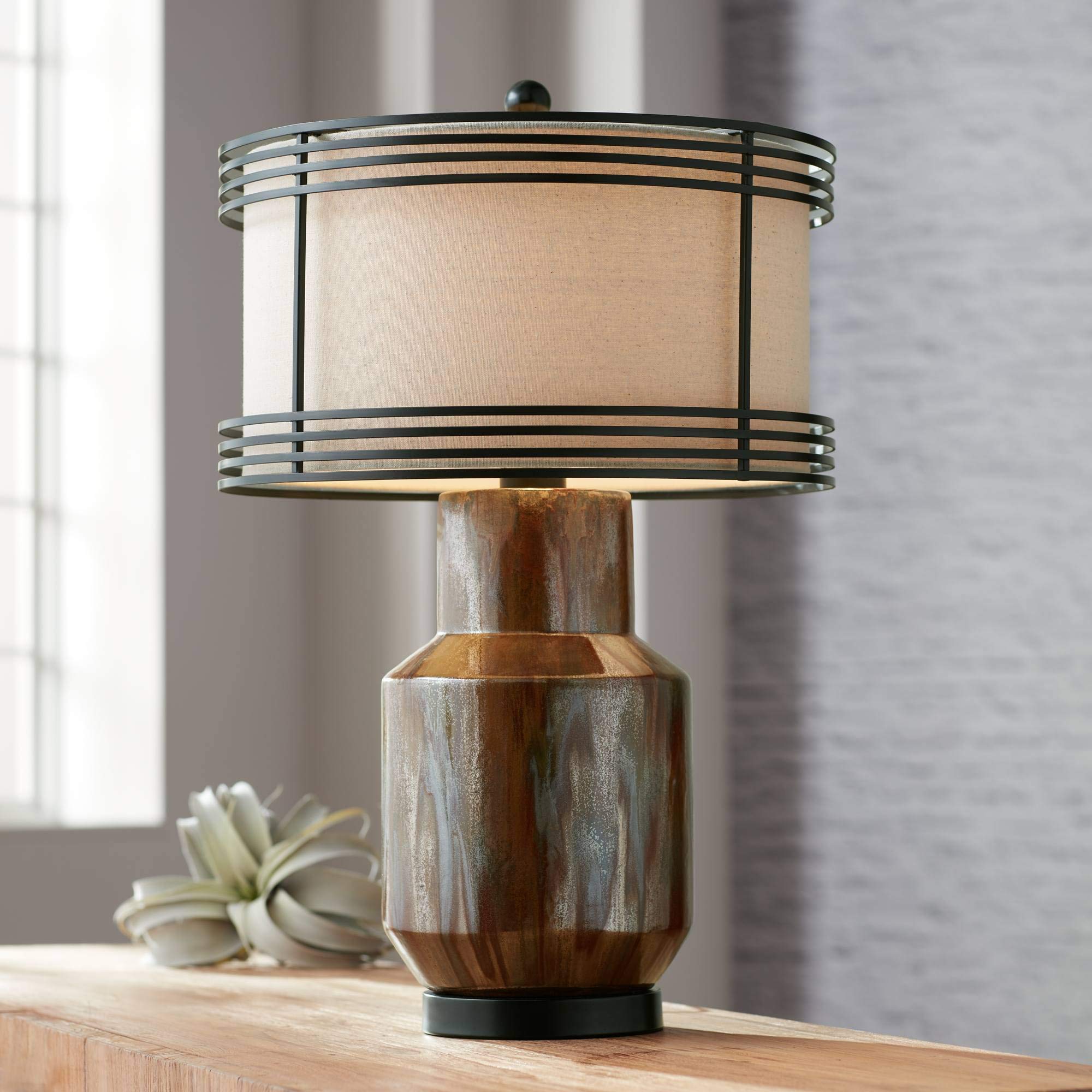 Rustic Shabby Chic Table Lamp - 25.25
