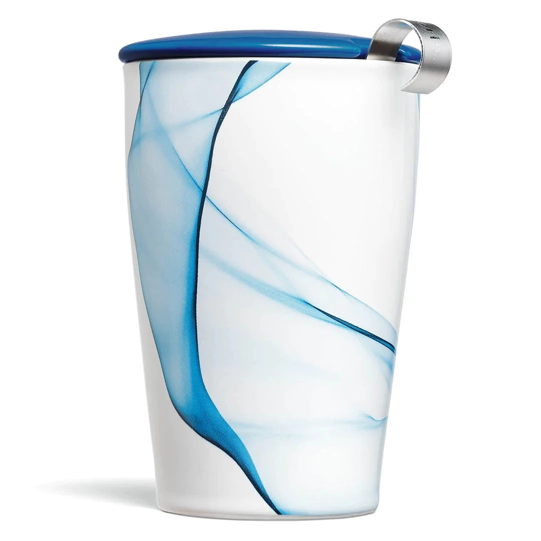 Tea Forte KATI Infuser Cup - Premium Loose Leaf Tea Brewing Mug with Built-in Strainer - Perfect for Home, Office & Gift Giving