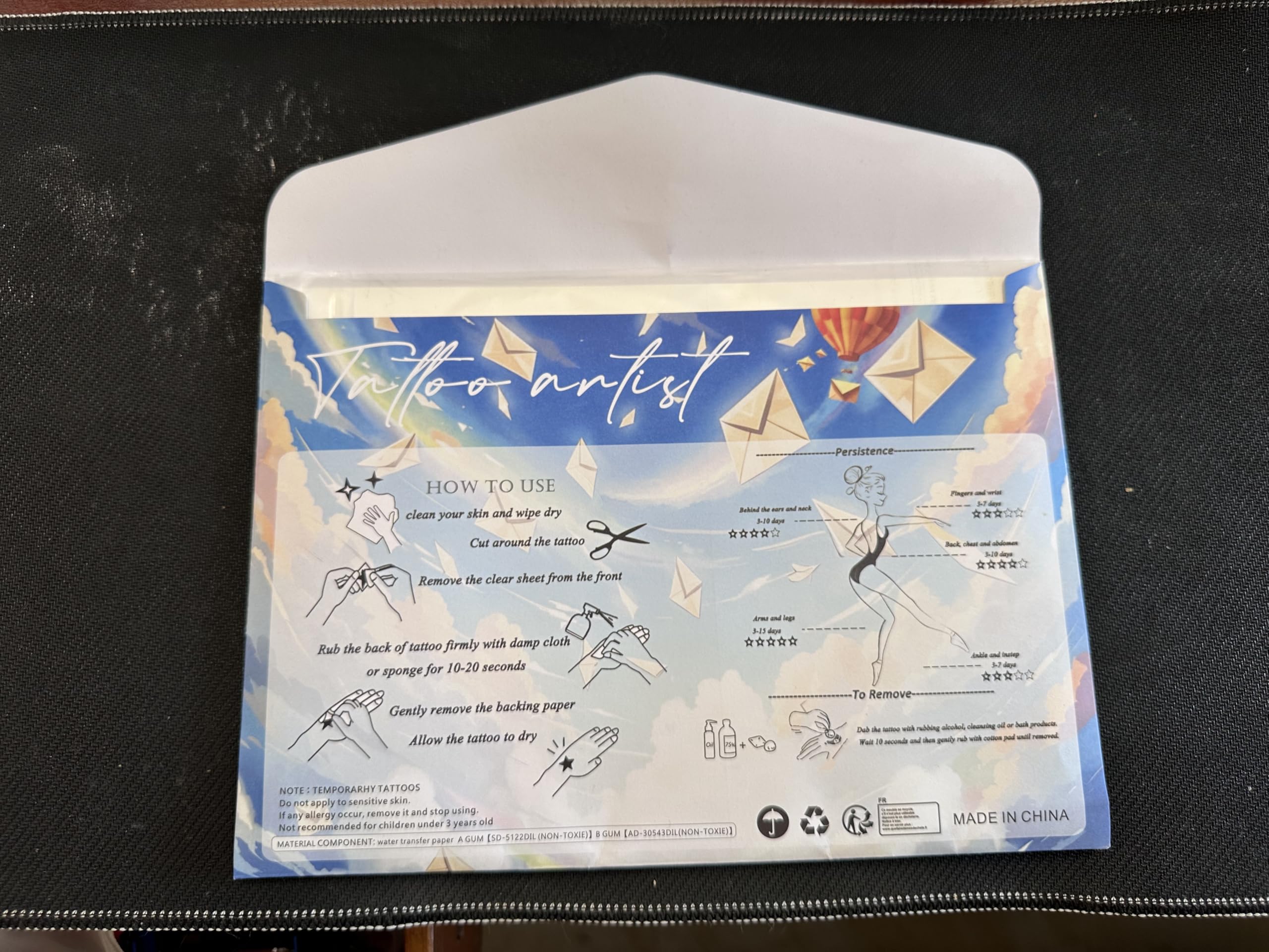 ROARHOWL Inspirational Temporary Tattoos - Bible Verses, Proverbs & Religious Quotes - Fake Tattoo Kit for Women & Men (Design 4) - Perfect for Parties, Festivals & Spiritual Inspiration