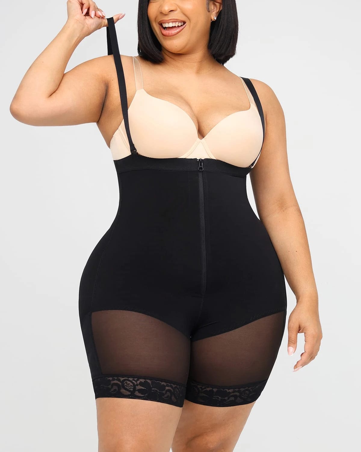 AirSlim® Firm Tummy Control Shapewear - High Waisted Butt Lifting Bodysuit for Women | Perfect for Postpartum Recovery, Workout & Body Shaping