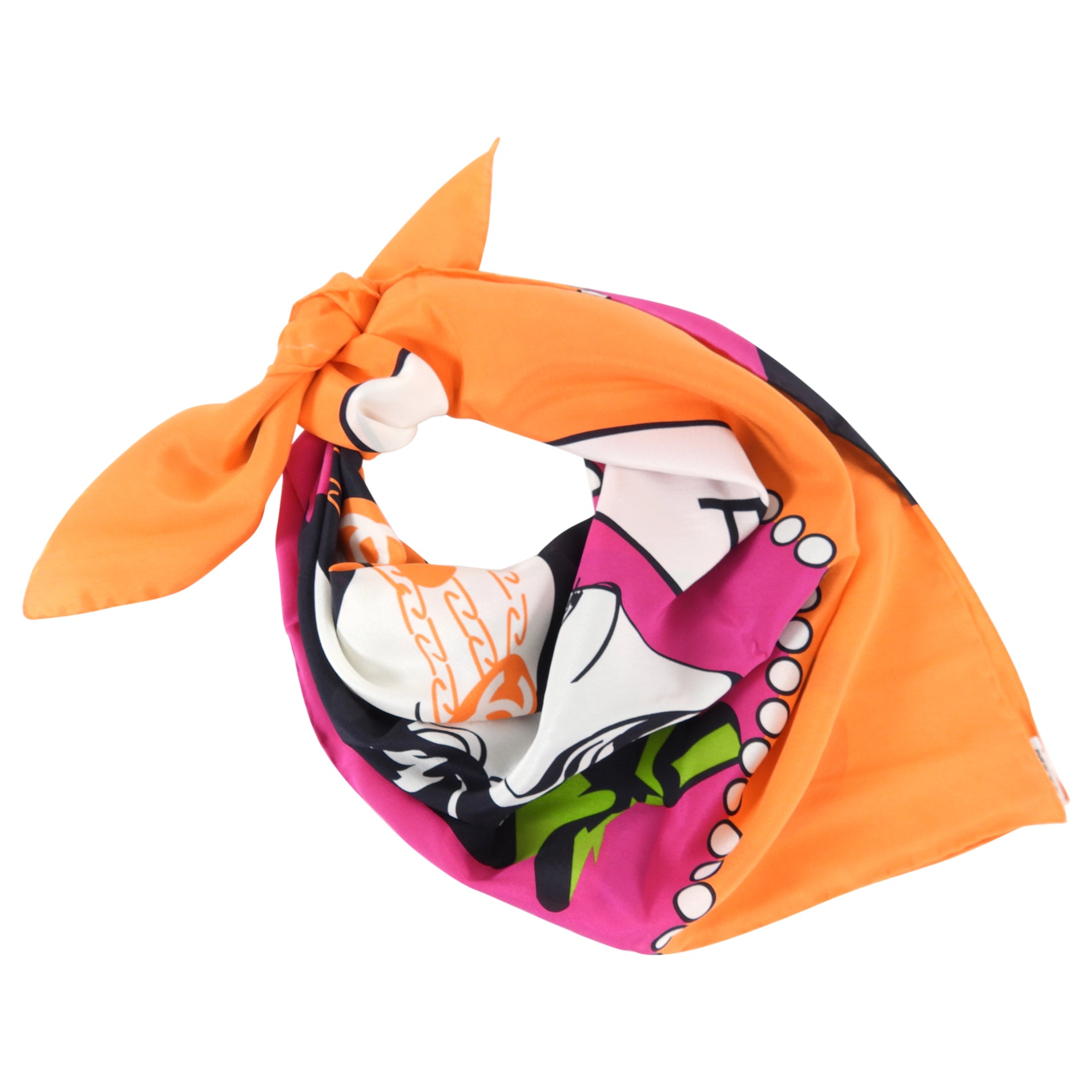 Chanel Limited Edition No. 5 Perfume Inspired Silk Scarf - Elegant Floral Fashion Accessory for Women, Gift for Her, Perfect for Parties, Weddings & Special Occasions