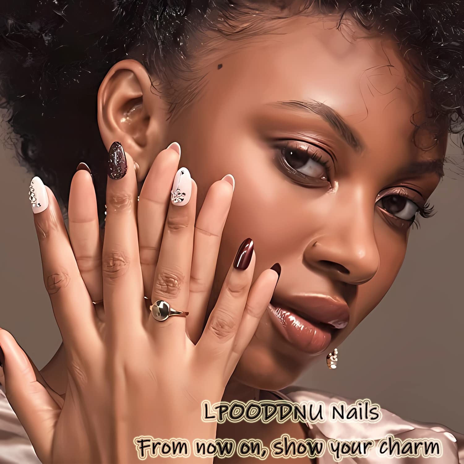Long Stiletto Press on Nails - Black Red Gradient with Diamond Glitter | Glossy Full Cover Fake Nails | French Acrylic False Nail Tips | Cute Stick on Nails for Women | Perfect for Parties, Weddings & Special Occasions