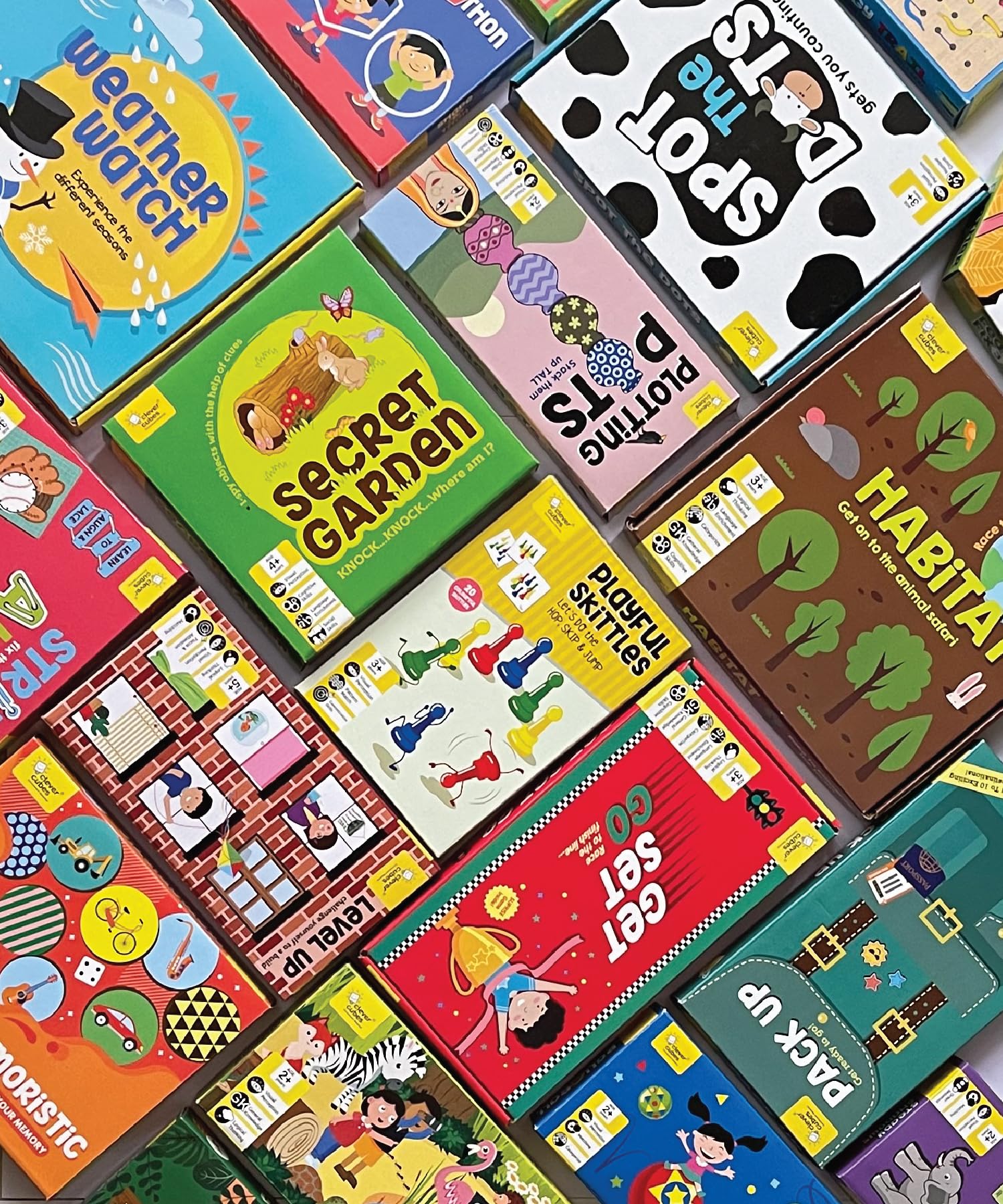 Clever Cubes Amusing Animals - Fun & Educational Activity Games for Kids | Perfect Birthday Party Favors, Classroom Rewards & Learning Gifts