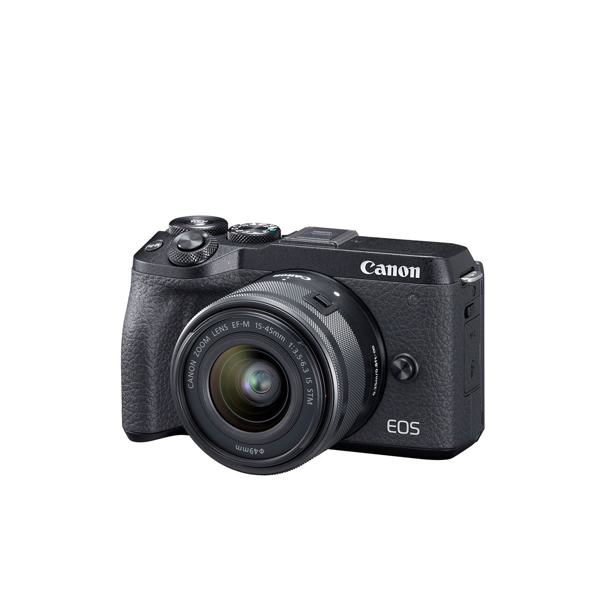 Canon EOS M6 Mark II Mirrorless Digital Camera with 15-45mm Lens Kit, 4K Video, 32.5MP APS-C Sensor, WiFi & Bluetooth - Perfect for Travel Photography, Vlogging & Content Creation (Black)