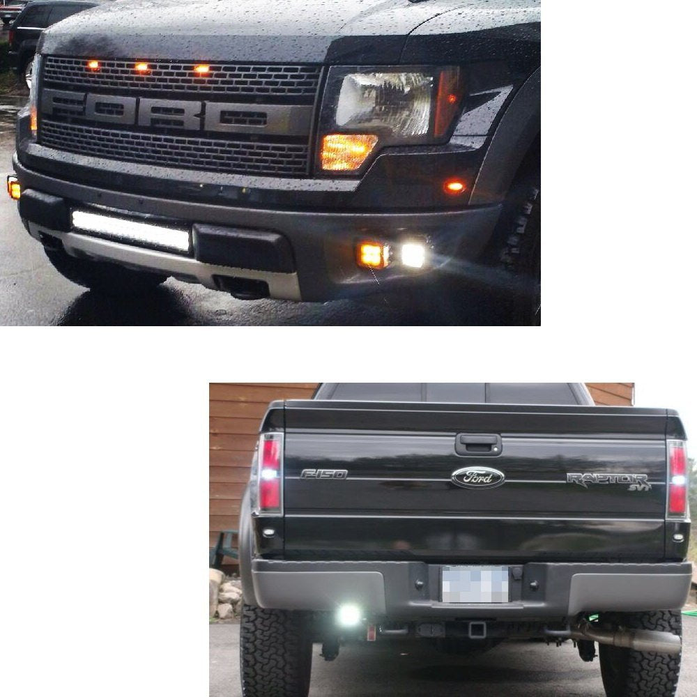2-Pack 20W CREE LED Cubic Pod Lights for Truck, Jeep, Off-Road, ATV, 4WD, 4x4 - Waterproof Auxiliary Lighting for Night Driving, Camping & Outdoor Adventures