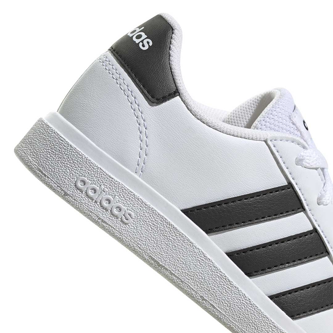 Adidas Kids' Grand Court 2.0 Sneakers - GW6511 - Comfortable Athletic Shoes for Boys & Girls - Perfect for School, Sports & Everyday Wear