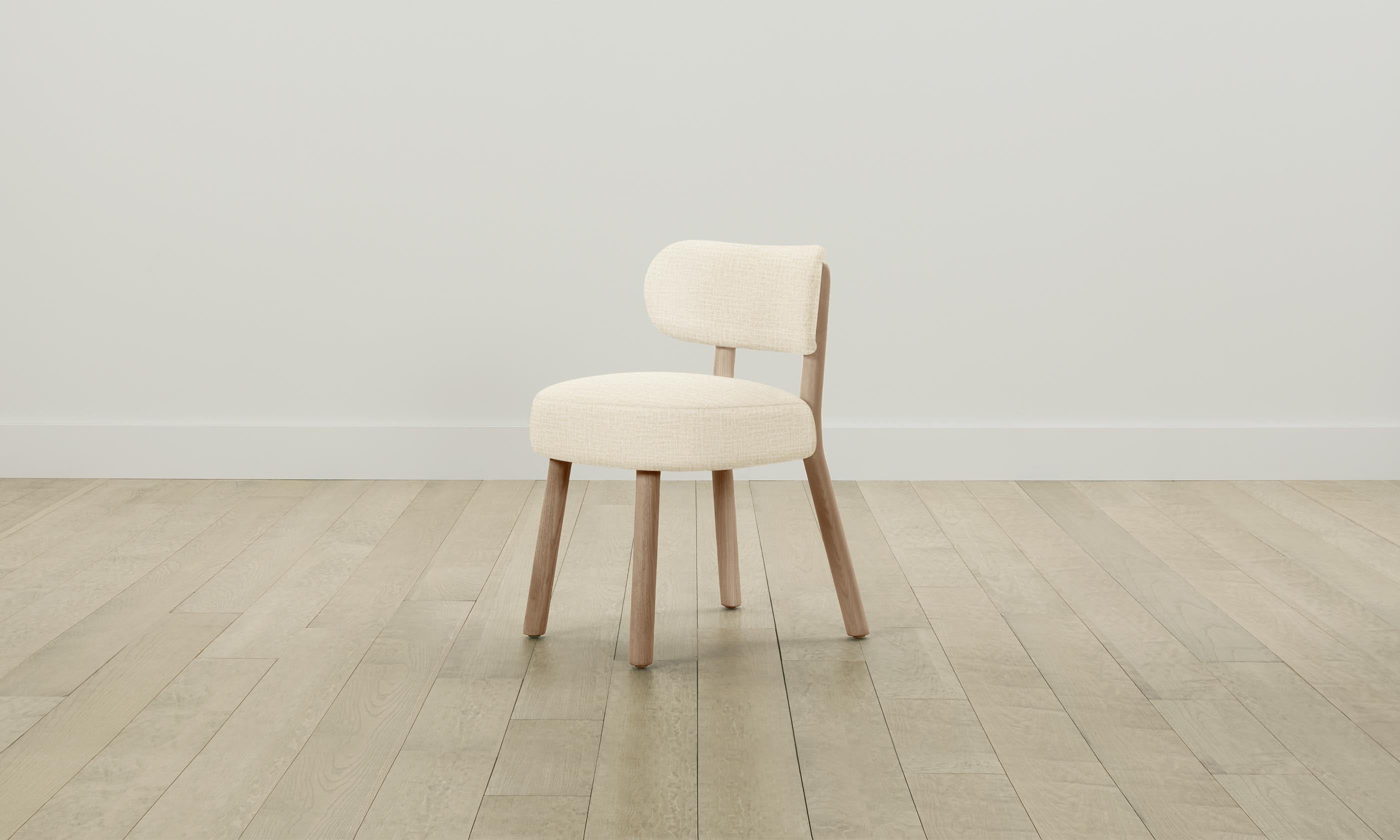 Premium Jane Dining Chair - Performance Woven Chenille Upholstery in Desert Beige | Elegant & Durable for Dining Room, Kitchen, or Breakfast Nook