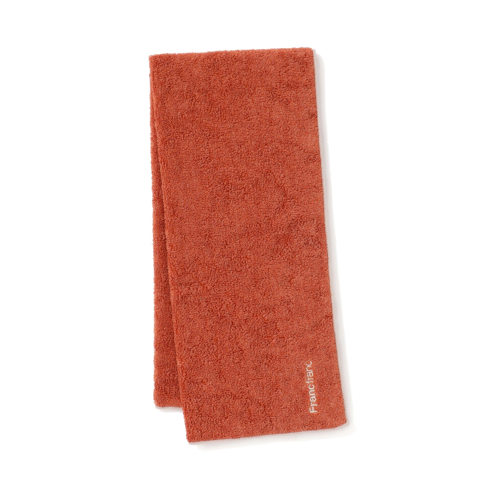 Antibacterial Deodorizing Quick Dry Face Towel - Soft & Absorbent Microfiber for Gym, Travel & Daily Skincare - Orange