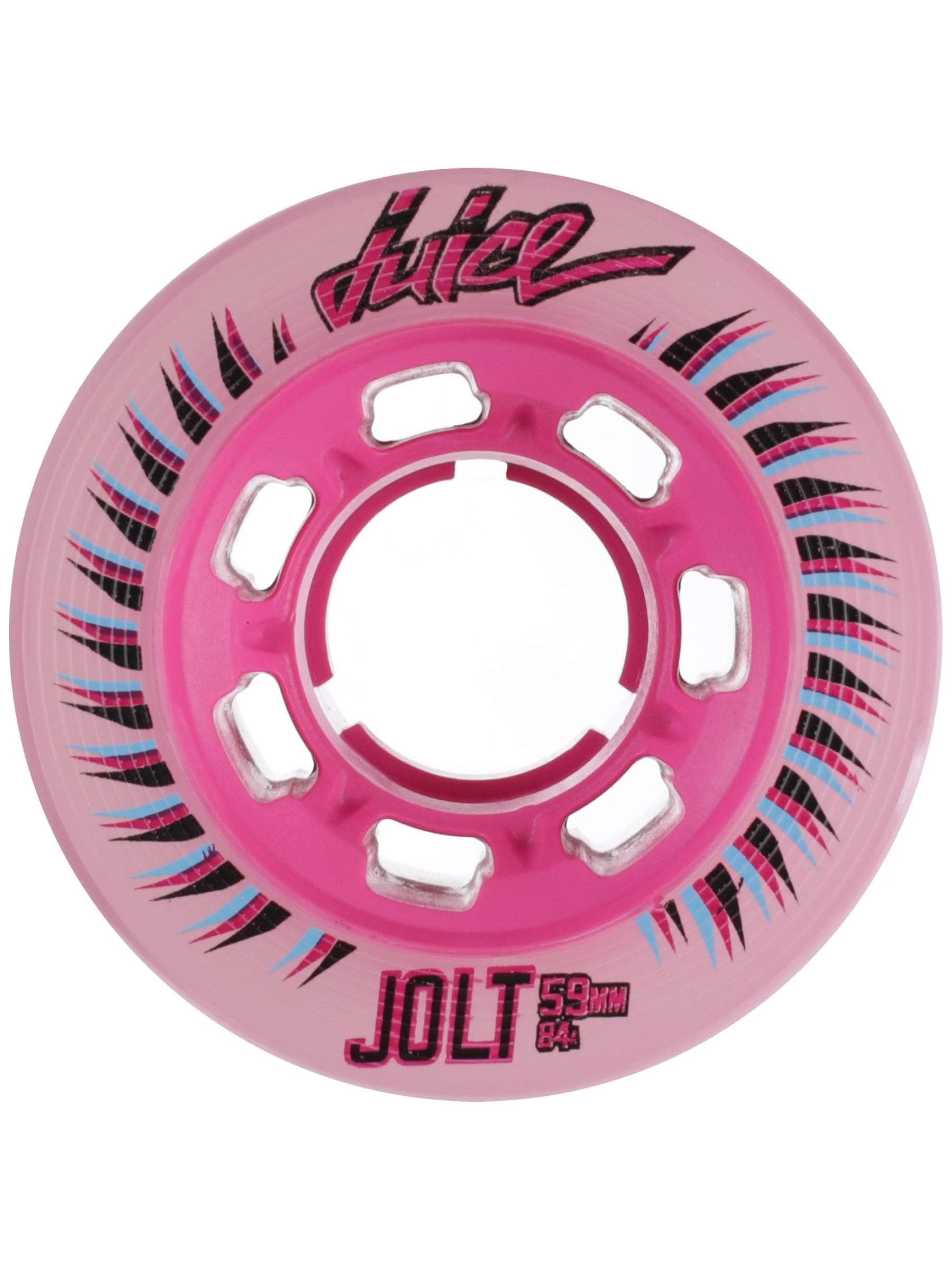 Juice Jolt Hybrid Quad Wheels (4-Pack) - High Performance Skateboard Wheels for Smooth Riding - Perfect for Street Skating, Longboarding & Cruising