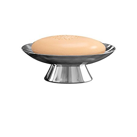 Madison Soap Dish - Elegant Ceramic Soap Holder for Bathroom, Kitchen Sink | Perfect for Showers, Vanities, and Countertop Organization