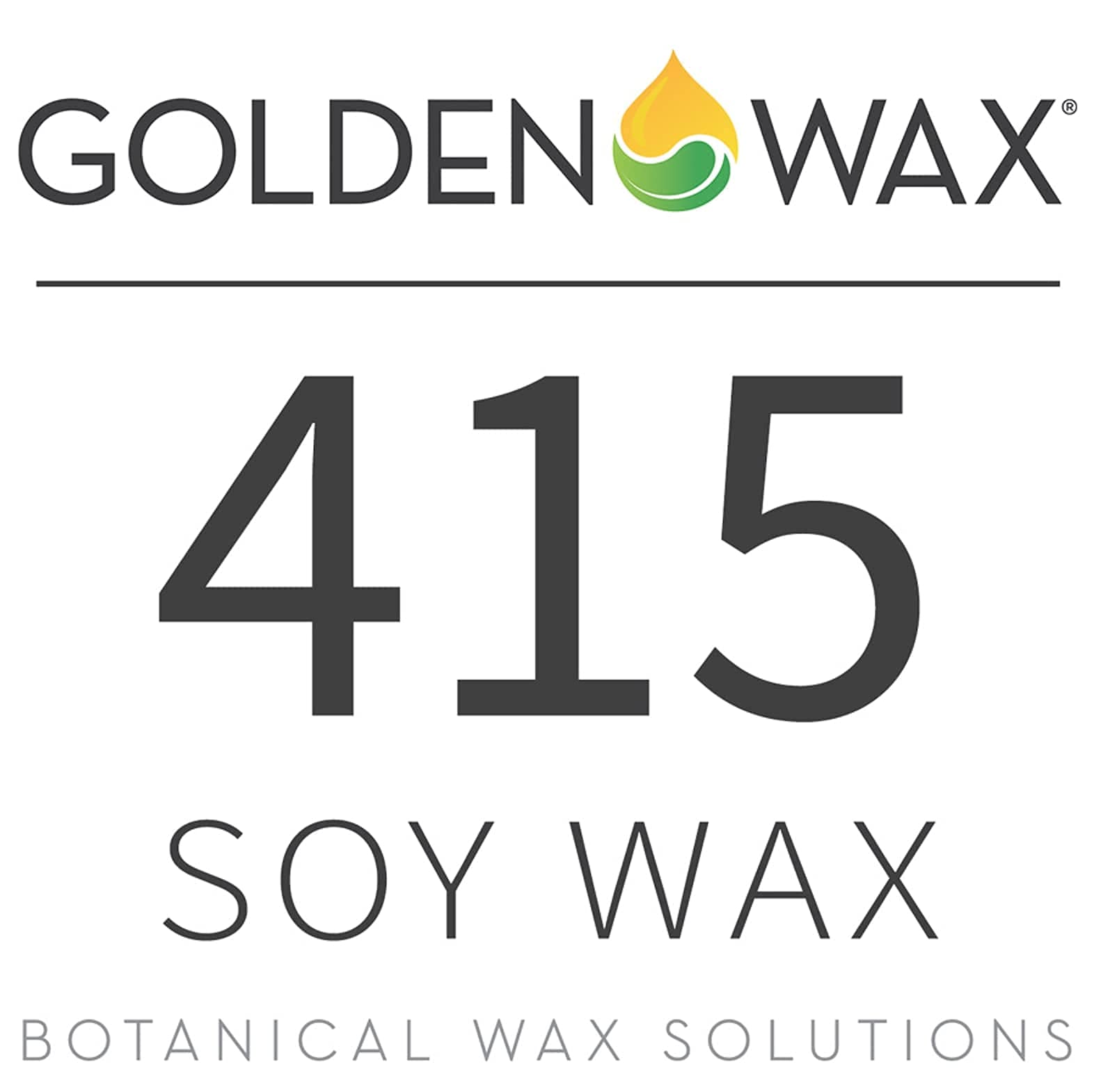 Premium Golden Brand 415 All-Natural Soy Wax Flakes (10-45LB) - Bulk Candle Making Supplies for DIY Candles, Wax Melts & Home Fragrance (45 LB, White) - Perfect for Handmade Soy Candles, Aromatherapy & Gift Making