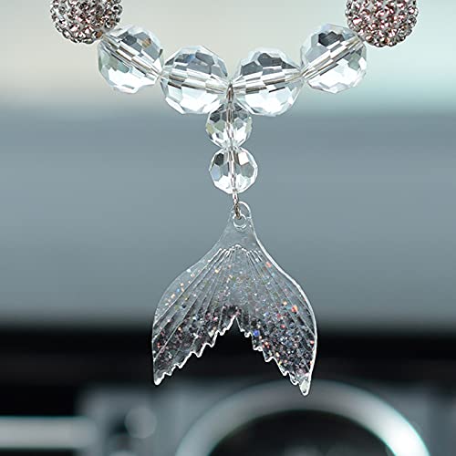 Lucky Clover Car Crystal Ornament Pendant - Elegant Rearview Mirror & Window Decor for All Vehicles | Perfect for Gifts, Feng Shui, and Positive Energy in Your Car