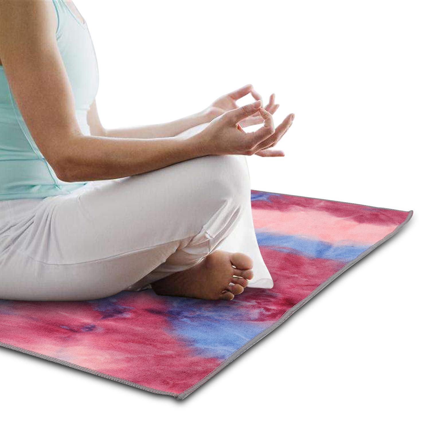 Premium Non-Slip Hot Yoga Towel - Waffle Texture Microfiber, 72