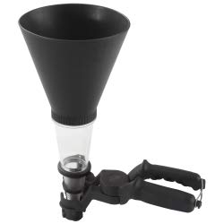 KTI74620 2-Piece Universal Oil Funnel Set - Durable Automotive Funnels for Engine Oil, Transmission Fluid & Coolant - Perfect for DIY Car Maintenance, Motorcycle & Truck Care