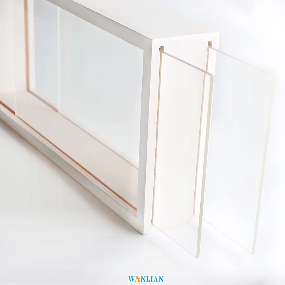 Premium Wooden Shadow Box Frame - Double-Sided HD Plexiglass Display Case for DIY Projects, Dried Flowers, Specimens, Handicrafts & Baby Keepsakes (White) - Perfect for Home Decor, Wedding Memories & Photo Displays