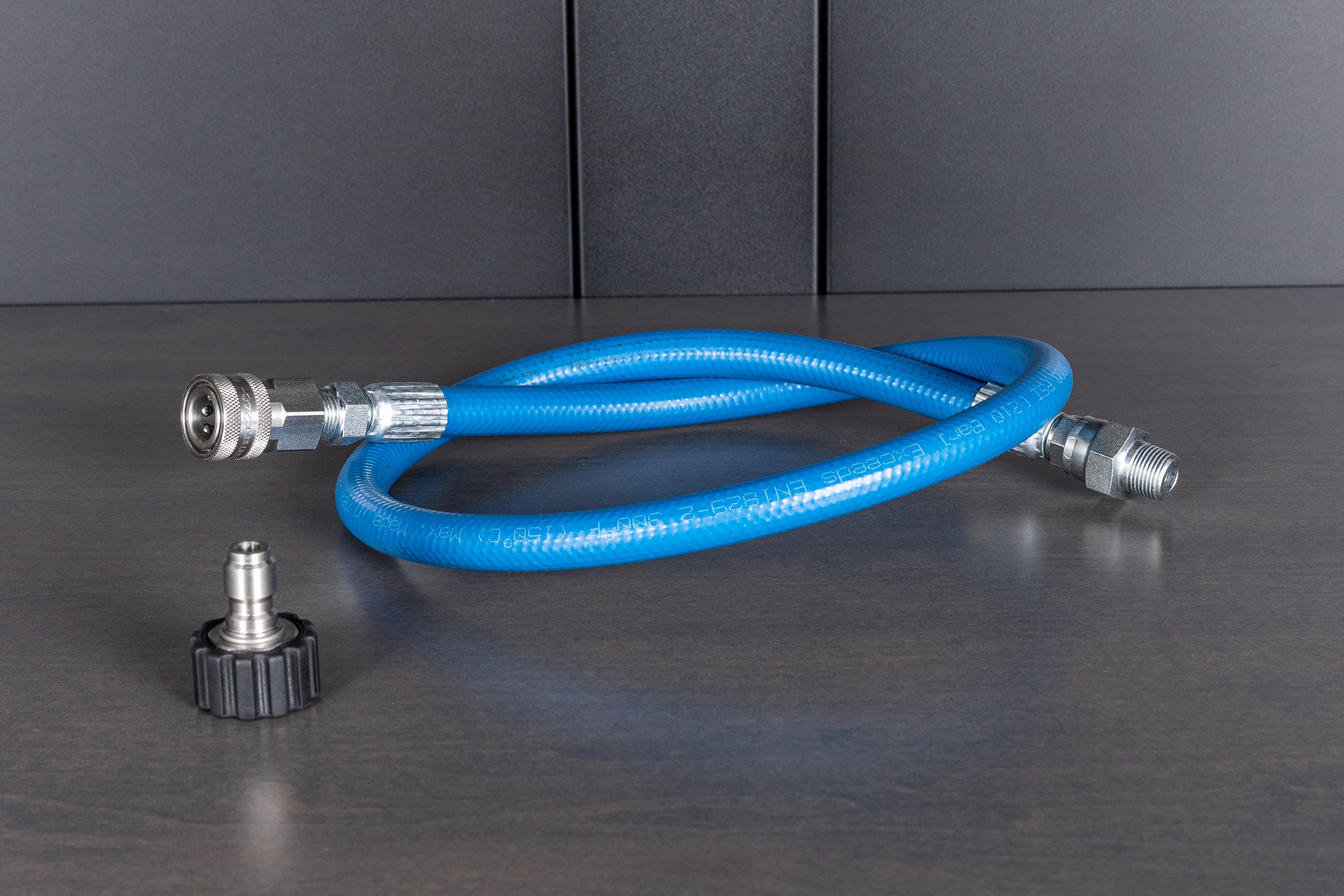 3/8 Inch High Pressure Jumper Hose Kit - Heavy Duty Hydraulic Hose for Industrial, Automotive & Agricultural Use - Perfect for Hydraulic Systems, Construction Equipment & Farm Machinery