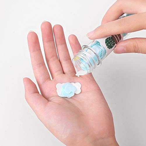 Eco-Friendly Tube-Shaped Paper Soap for Kids - Gentle Hand & Face Wash, Soft Bath Soap, Travel-Friendly (Pack of 4, Multicolor) - Perfect for School, Travel, and Daily Hygiene