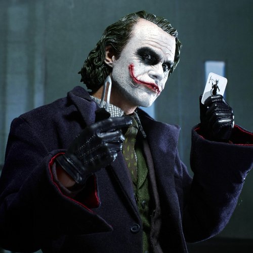Dark Knight Joker 1/6 Scale Collectible Figure - Movie Masterpiece DX Edition (Japan Import) for DC Comics Fans & Home Display