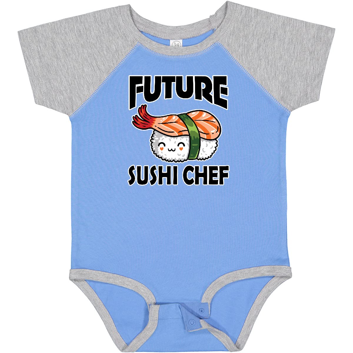 Inktastic Future Sushi Chef Baby Bodysuit - Cute Infant Onesie for Boys & Girls - Perfect for Cooking Enthusiasts, Japanese Food Lovers & Playtime Outfits