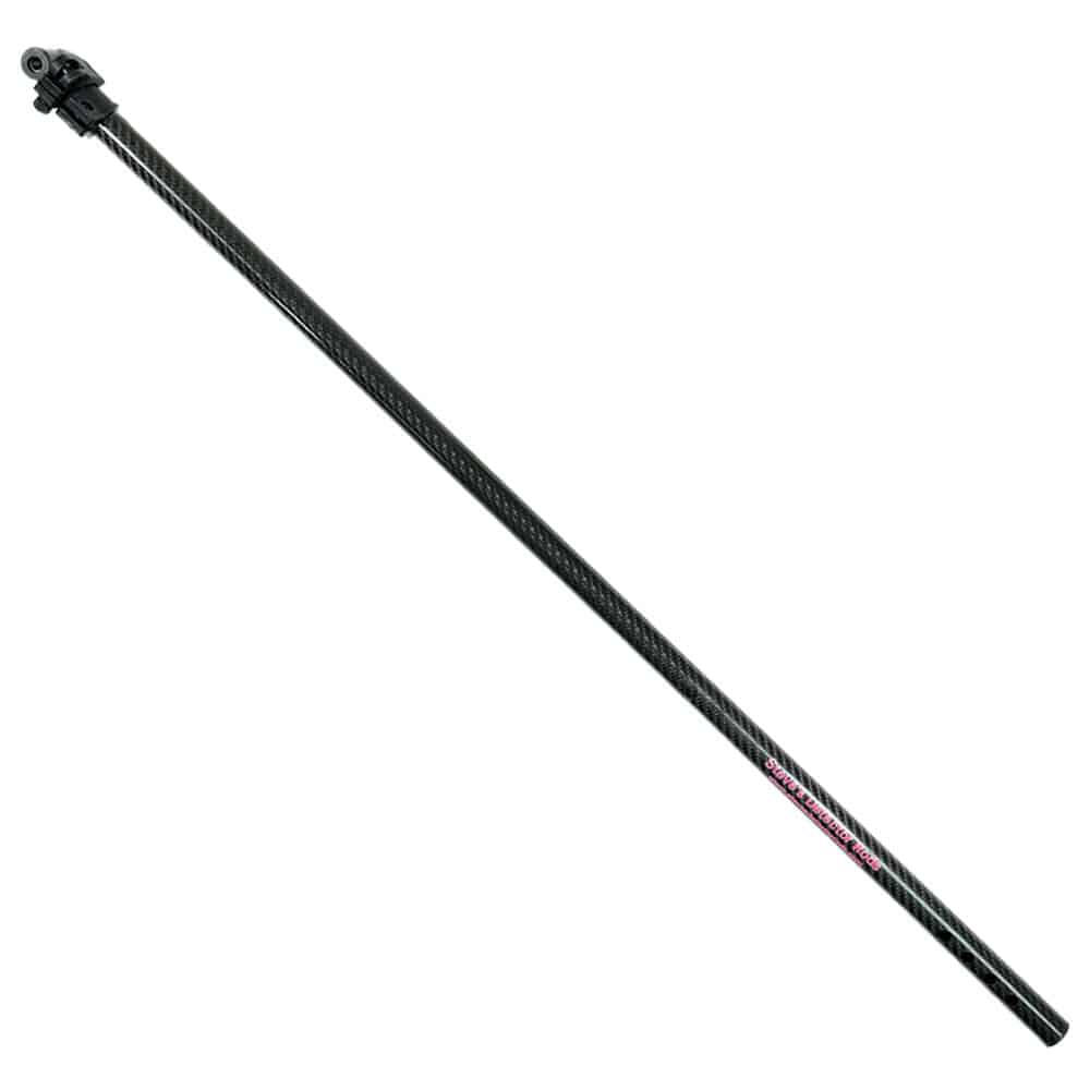 Steve's Detector Carbon Fiber Upper & Lower Rods for Minelab Equinox 600/800 Metal Detector - Lightweight Replacement Parts for Treasure Hunting & Beach Metal Detecting