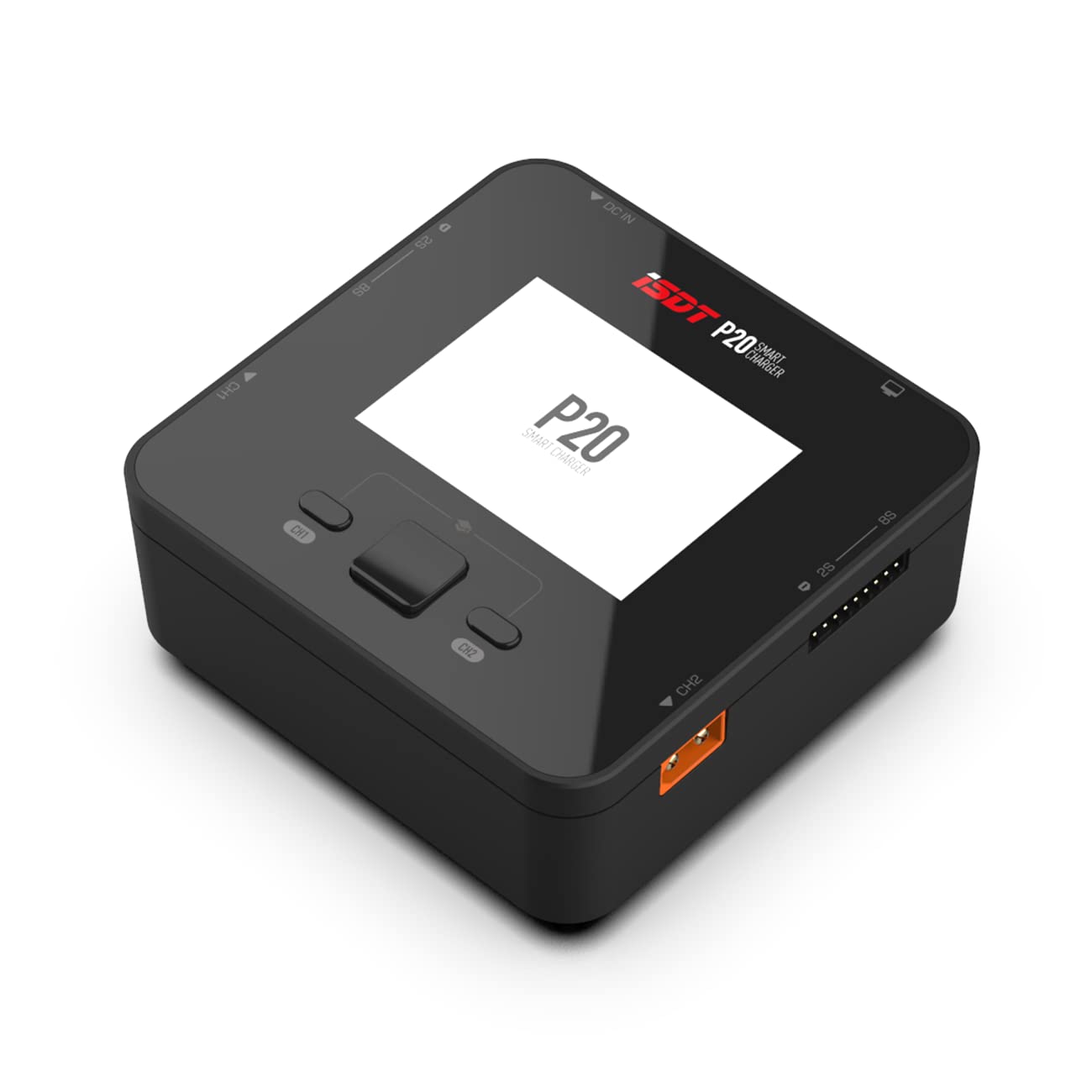 ISDT P20 500WX2 20A RC Lipo Battery Charger with 15WX2 Discharger - 1-6S Life/LiIon/LiHv/Pb/NiMH/Cd Battery Charger for RC Cars, Drones & Toys | Synchronous Parallel Charging up to 800W | Perfect for Hobbyists & Professional RC Enthusiasts
